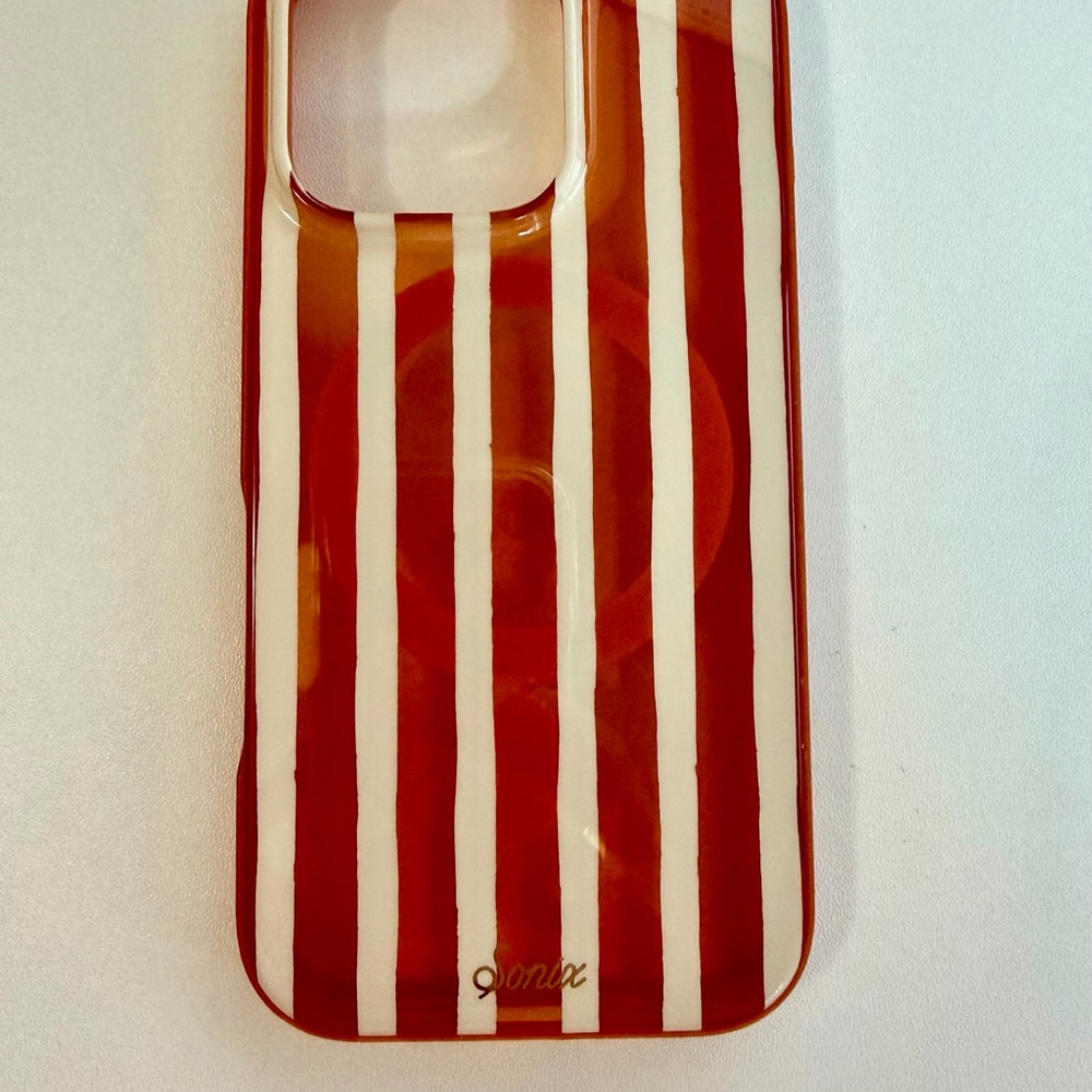 Sonix Abstract Pumpkin Stripe MagSafe iPhone Case for iPhone 16 Pro